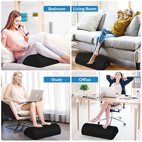 StepLively Foot Rest Ergonomic Pillow for Under Desk at Work, Anti-Fatigue Footrest Support Pillow for Fatigue & Pain Reli...