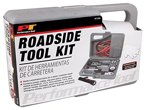 Performance Tool W1556 Commuter Emergency Roadside Safety Tool Kit