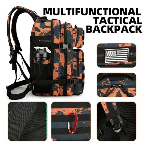 Lovelinks21 25L Tactical Backpack for Men and Women Military Backpack Small Assault Pack Molle Backpack Bug Out Bag Travel...