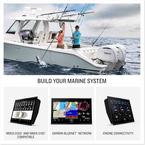 Garmin GPSMAP® 9013, Premium 13-inch Chartplotter with a 4K Touchscreen Display and Worldwide Basemap