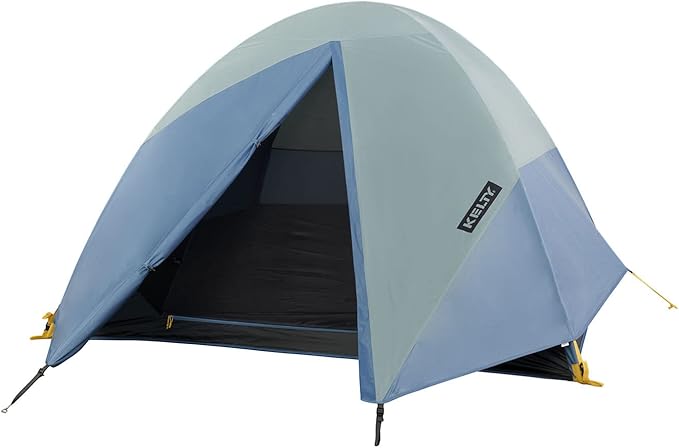 Kelty Discovery Element Camping Tent, 4 or 6 Person Storm Worthy Campsite Shelter, Fiberglass Poles, Pre-Attached Guyline...