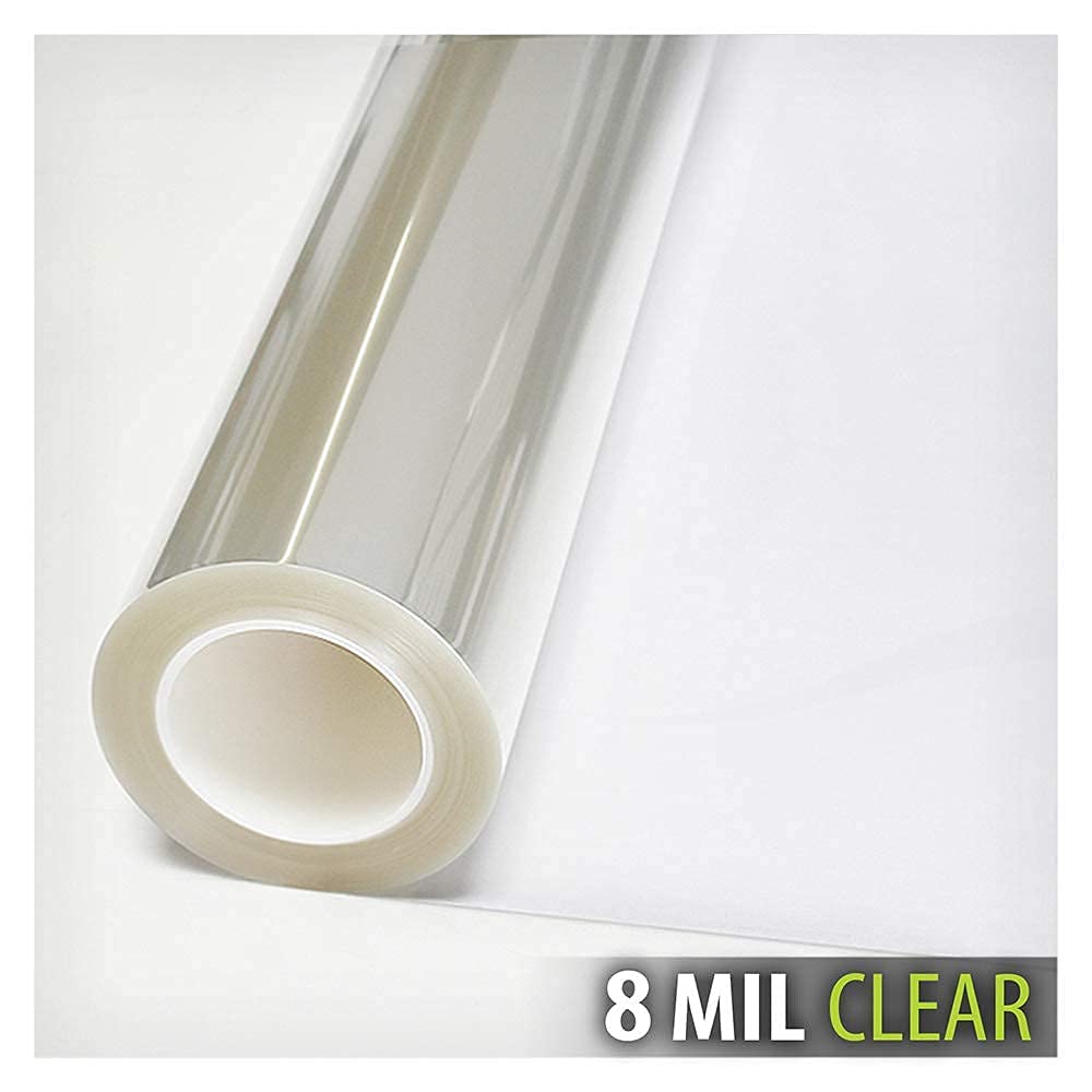 BDF S8MC Window Film Security and Safety 8 Mil Clear - 24in X 12ft