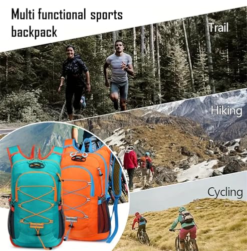Outdoor Hydration Pack with 2L Water Bladder,Lightweight Running Backpack,Large Capacity Cycling Backpack,Daypack for Hiki...