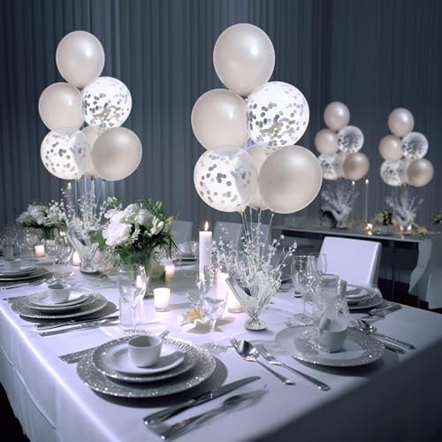 FUBININA 12 Pack Metallic Foil Spray Centerpiece Star Table Decoration Burst Table Centerpieces for New Years Nye Birthday...