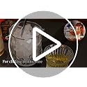 Glass Ice Bucket with Handle and Ice Tong Holds 37oz of Ice Clear Crystal Ice Buckets for Cocktail Bar Wine Home Bar Acces...