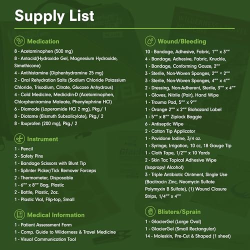 Adventure Medical Kits World Travel First Aid Medical Supply Kit