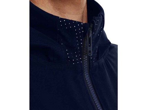 Under Armour Womens Squad 3.0 Warmup Full Zip Jacket Midnight Navy XL