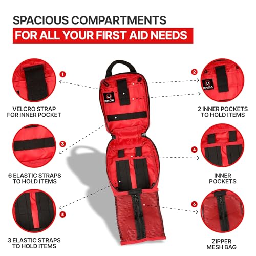 Orca Tactical MOLLE Rip Away EMT First Aid IFAK Pouch Medical Empty Bag