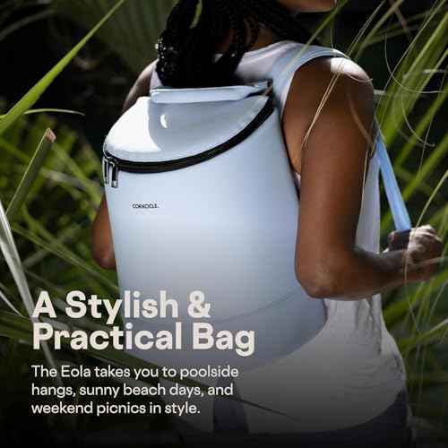 Corkcicle EOLA Cooler Backpack, Waterproof and Leak Proof Insulated Bag, Perfect for Wine, Beer, and Ice Packs