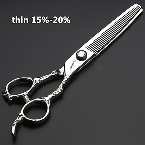 6/7/8 inch Personalized Rose Print Hair Clipper Set (Scissors Set) (7 inch-3pc-B)