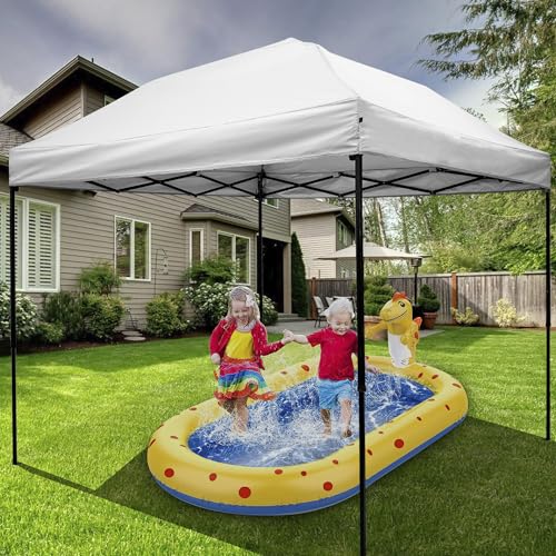 8x8 Canopy Replacement Top, Replacement Cover for 8x8 Pop Up Canopy Tent (Top Cover Only) White
