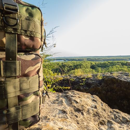 Fox Outdoor Products Medium Transport Pack | 29L Tactical Backpack with Organizer Pockets, MOLLE Webbing & Hydration Sleev...