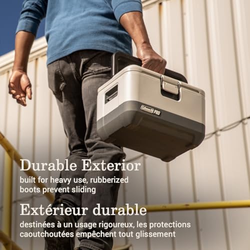 Coleman Pro Heavy-Duty 9qt Ultra-Light Premium Hard Cooler Lunchbox, Extra-Thick Insulation Keeps Ice for Days