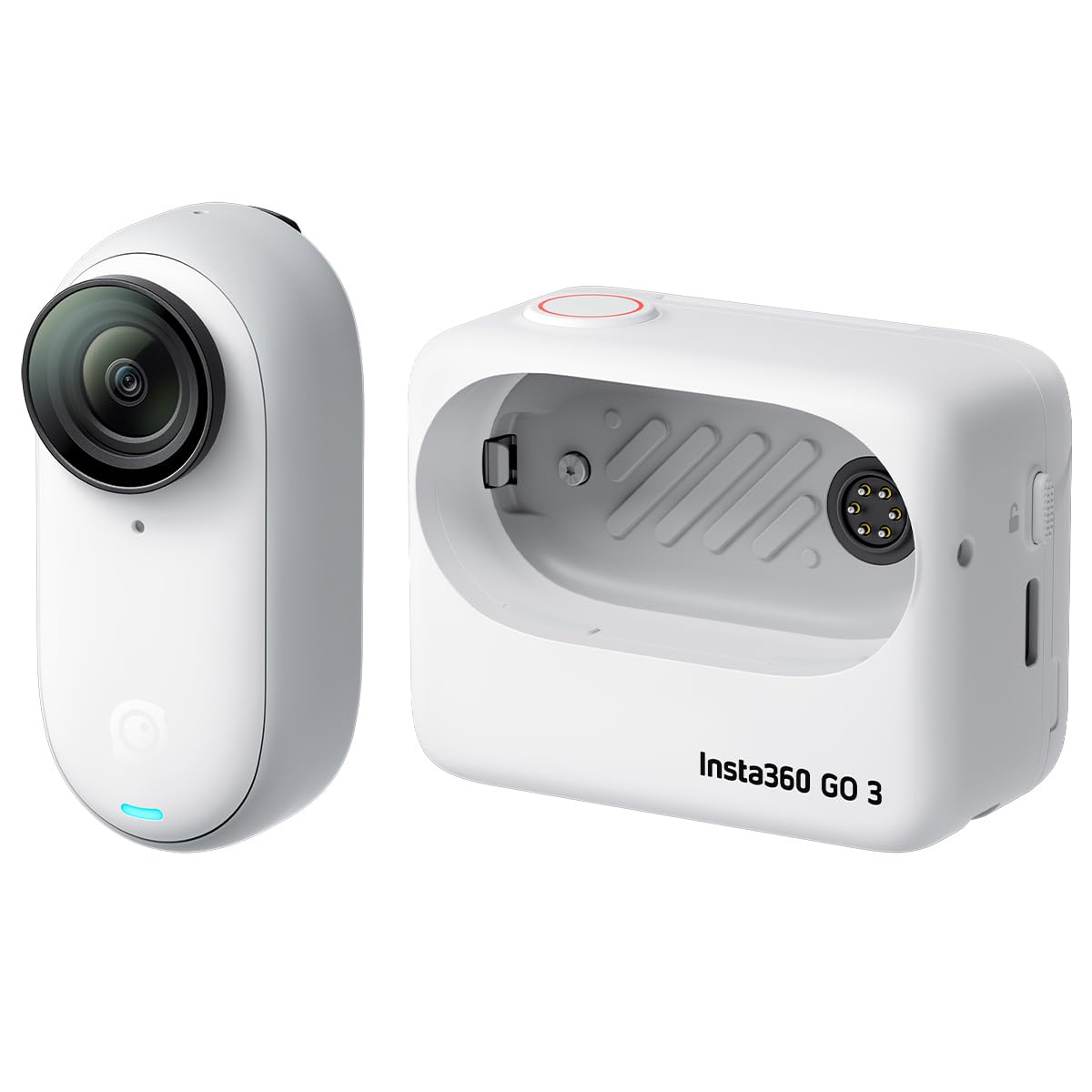 Insta360 Insta360 Go 3 Action Camera, White - 64Gb