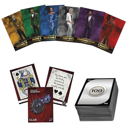Clue Escape: The Illusionist’s Club Board Game | Escape Room Family Game | 1-Time Solve Mystery | Ages 10+ | 1-6 Players | Difficulty 4 | 90-120 Mins. (Amazon Exclusive)