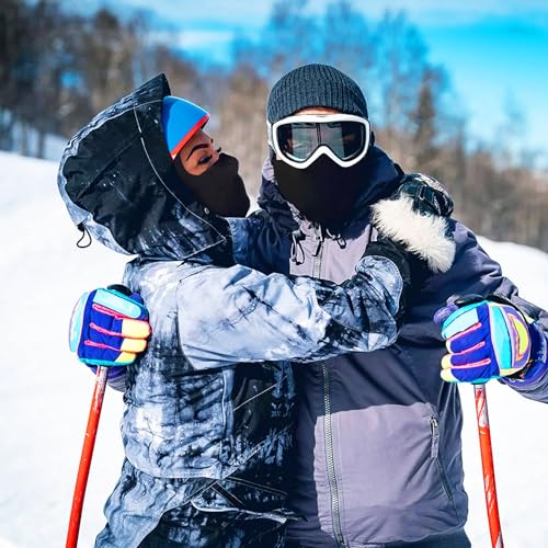 Fleece Balaclava Ski Mask Winter Face Mask for Men Women Face Cover for Cold Weather Gear Skiing Snowboarding