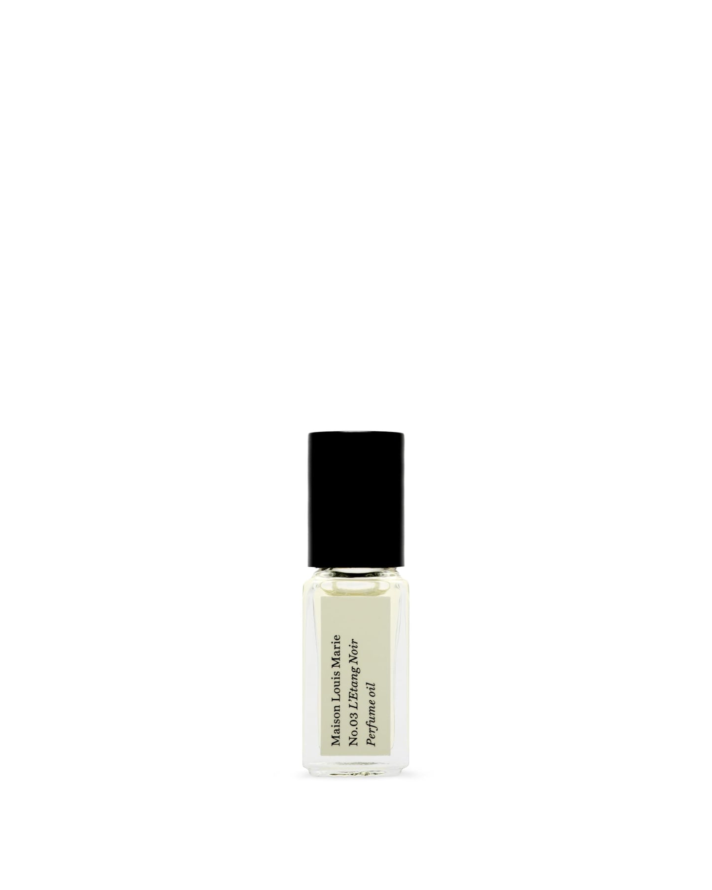 Maison Louis Marie - No.03 L'Etang Noir Roll-On Perfume Oil Sample | Luxury Clean Beauty + Non-Toxic Fragrance (0.1 fl oz | 3 ml)