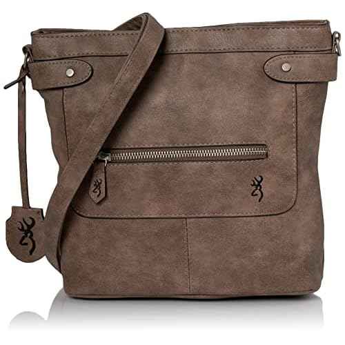 Browning Women's Concealed Carry Purse, Premium Holstered Handbag With Safety Locking Option