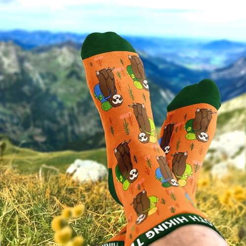Biking, Hiking, Running, Camping Socks for Men, Women - Hiking, Running, Camping, Bike Accessories, Stocking Stuffers