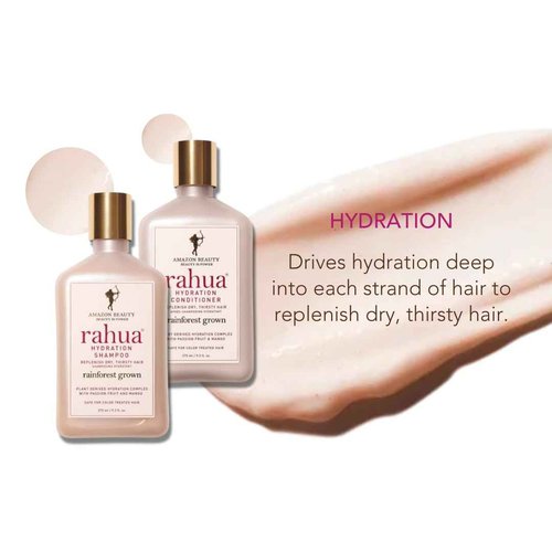 Rahua Hydration Essential Hair Care Set 9.3 fl oz, Shampoo and Conditioner Set, Leaves the Scalp Hydrated and Balanced and Hair Stronger, Healthier, Smoother and Shinier