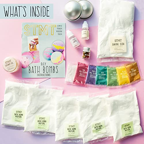 STMT D.I.Y. Bath Bomb Kit, STMT Kits for Girls, Bath Bomb Mold, Spa Kit for Kids, Bath Crumbles, Ages - 6+, 1 Count (Pack ...