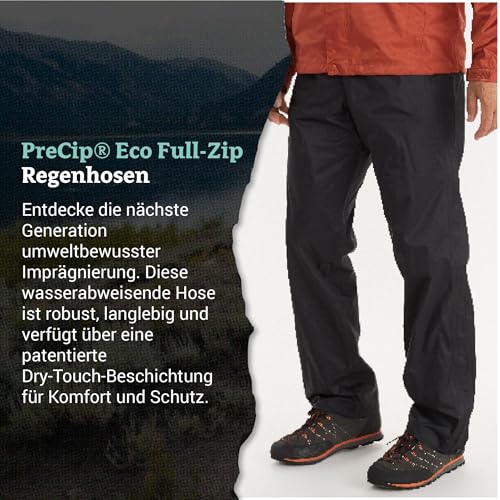MARMOT Mens Precip Eco Full Zip Pants