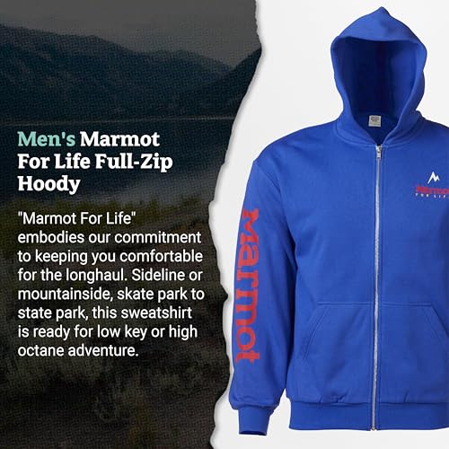 MARMOT mens for Life Full Zip Hoody