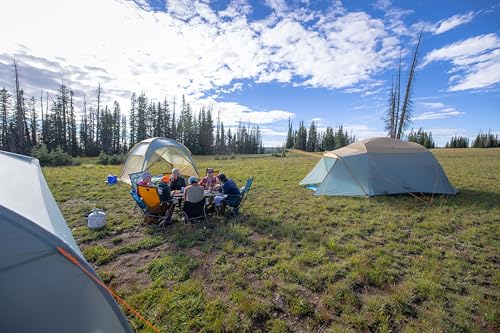 Big Agnes Big Six Armchair - Deluxe Comfort with Built-in Cup Holders | Tall Back, Wide Seat | Packable & Quick Setup | Li...