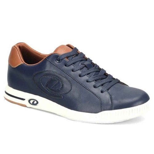 Dexter Mens Nash Bowling Shoes (for Right or Left Handed Bowlers- Universal Slide Soles on Both Shoes)- Navy/Tan 9