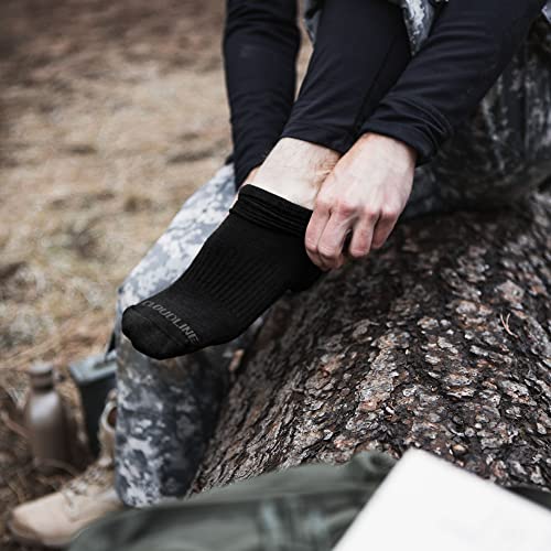 CloudLine - Merino Wool Socks for Men & Women, Military Socks - Cushion, Seamless Toe, Breathable & Moisture Wicking - 1 Pair