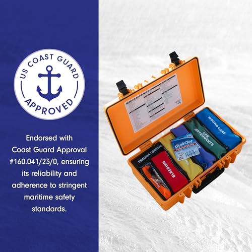 Adventure Medical Kits Marine Series Medical Kit - 2500 - Boat First Aid Kit For Medium Crews 24 Hours From Care - Include...