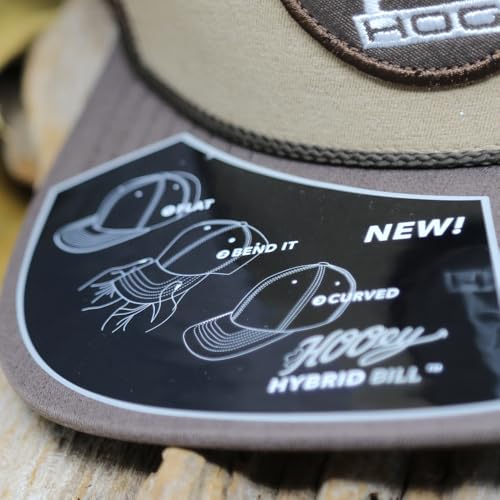 HOOEY Oil Gear (HOG) Trucker Hat for Men - Adjustable Snapback Mesh Baseball Cap - Western Work & Casual Wear Breathable Mesh