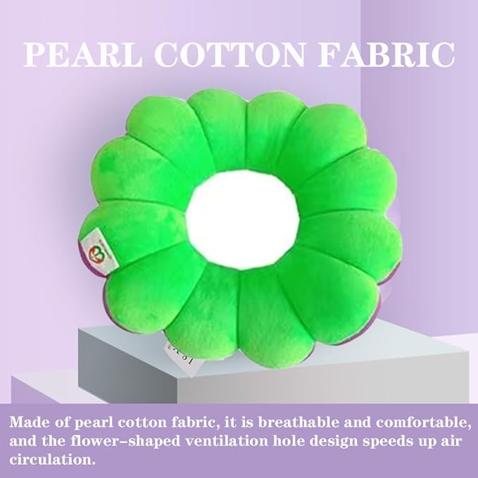 AUSTYLCO Anti Bedsore Cushion,Broken Elbow Elevation Pillow,Donut Pillow for Hand and Foot Pressure Relief,Elbow,Ankle,Leg,Hip Support Pad Green