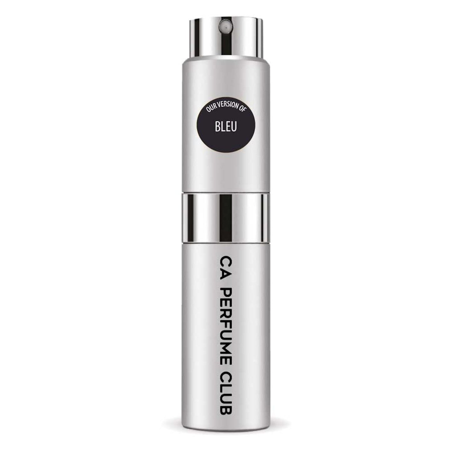 CA Perfume Impression of Bleu for Men Woody Aromatic Scent Long Lasting Cologne for Men Eau De Parfum Travel Size Refillable Atomizer Spray 0.27 Fl Oz 8ml
