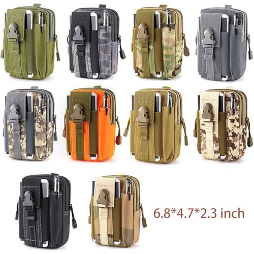Tactical Waist Bag For Mobile Phone Men's Outdoor Sports Wrist Arm Bag Key Tool Chest Bag