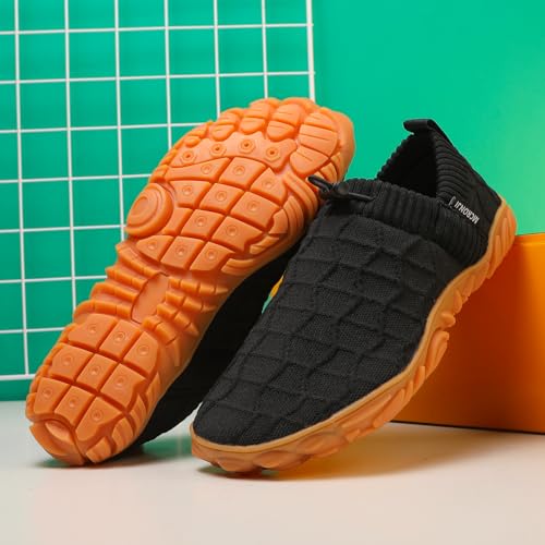 MCRONJI Barefoot Water Shoes, Minimalist Running Sneakers, Beach Outdoor Shoes, Men and Women