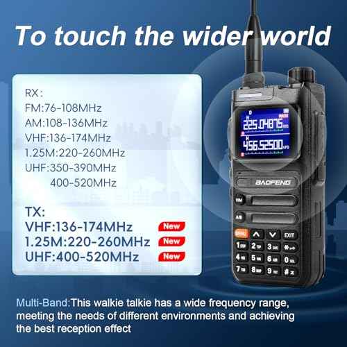 BAOFENG UV26 Ham Radio 10W (New Gen 5RM) Long Range Handheld Rechargeable Walkie Talkies with Programming Cable,Speaker Mic,Earpiece & 2500mAh Type-C Battery,Multi-Band Two-Way Radio, 2 Pack Full Kit