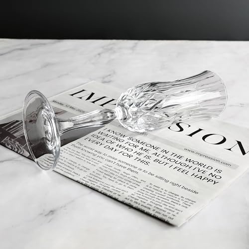 YANGNAY Champagne Flutes Set of 12, Elegant 4 oz Sparkling Wine Glasses with Long Stem, Perfect for Birthdays Weddings