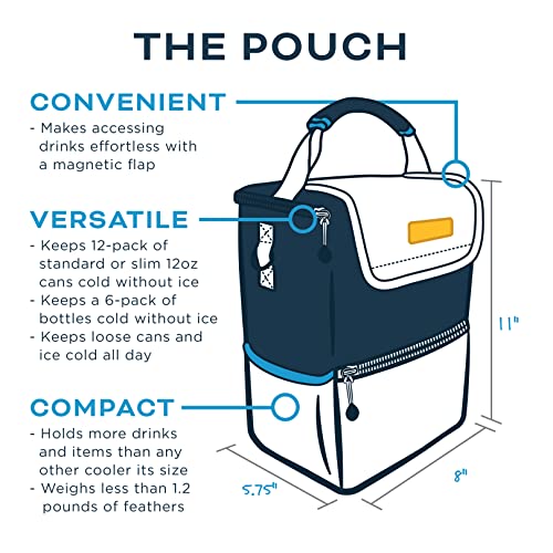 Kanga Insulated Cooler Bag - Soft Cooler Bag - 6 or 12 Can Beer and Seltzer Drink Cooler - Insulated Leak Proof and Durabi...