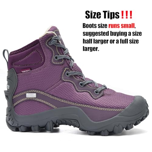 Manfen Women's Dimo Mid Waterproof Hiking Boots