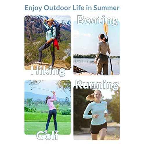 baleaf Women's UPF 50+ Sun Shirts Long Sleeve UV Protection Rash Guard Lightweight Quick Dry SPF Hiking Tops Outdoor