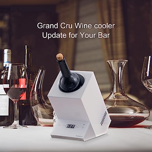 Cobalance Wine Chiller,Electric Wine Cooler Bucket for 750ml Vino or Some Champagne,Single Bottle Chiller for Poolside Par...