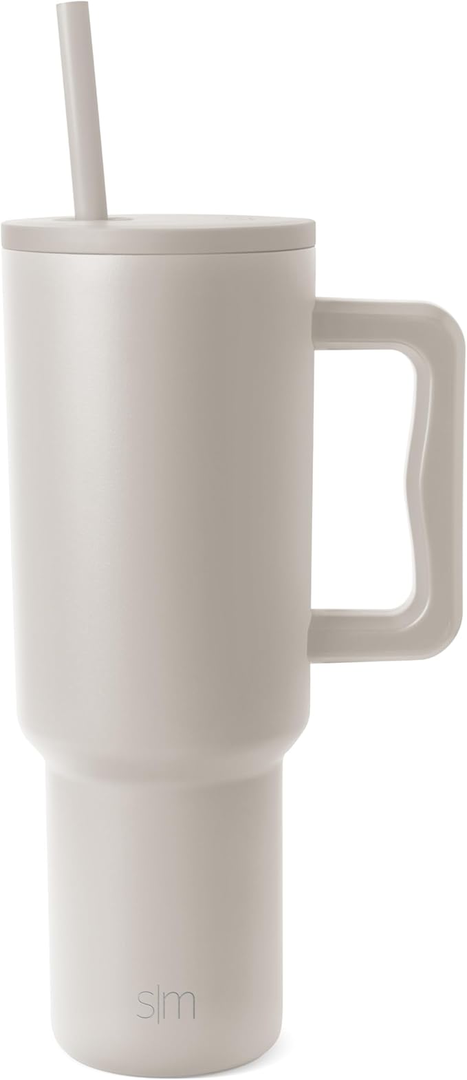 Simple Modern 40 oz Trek Tumbler with Handle and Straw Lid | Cup Holder Friendly Insulated Stainless Steel Travel Mug | Al...
