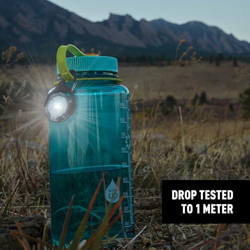 Nite Ize Moonlit Rechargeable Micro Lantern - Portable Mini Lantern for Camping Accessories & Hiking Gear - Features Carab...