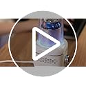 Cooling Cup with Mood Light,Electric Beverage Cooler with Aluminum Mug,2 in 1 Cup Cooler Warmer for Desktop for 30.2℉-15...