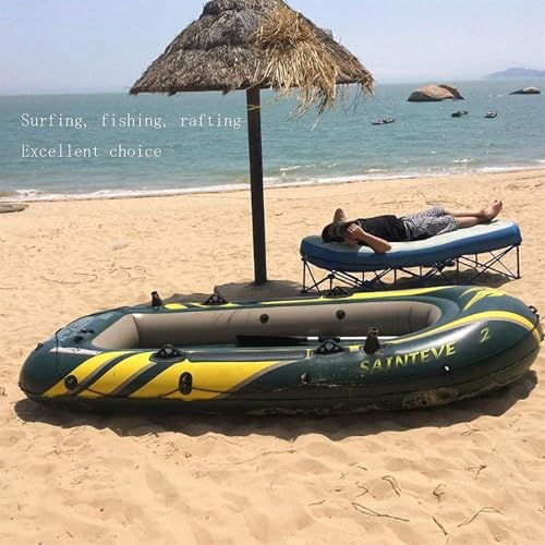 DJCDDM Inflatable Boat Set, Adult Inflatable Fishing Boat, Rubber Boat, Inflatable Boat Fishing, Fishing Boat Kayak