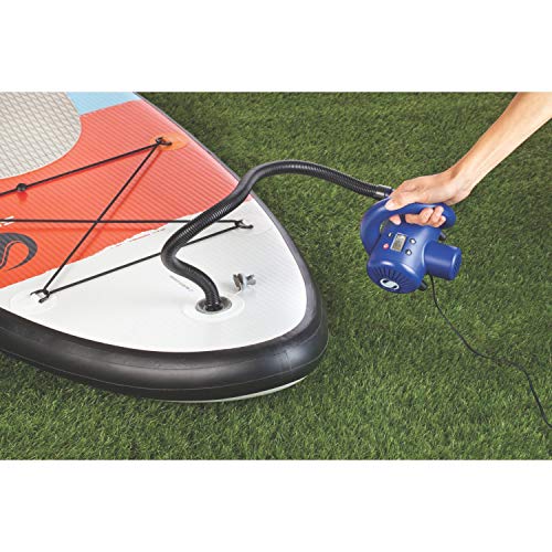Sevylor High-Pressure Electric Pump 12V Portable Air Pump for Paddle Boards Kayaks Inflatables and Balloons - 15 PSI