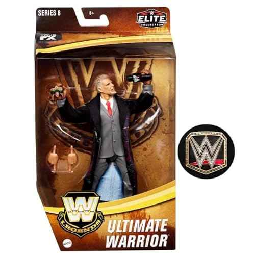 WWE Elite Legends Collection 6-inch Articulated Action Figure Series (Ultimate Warrior HOF)
