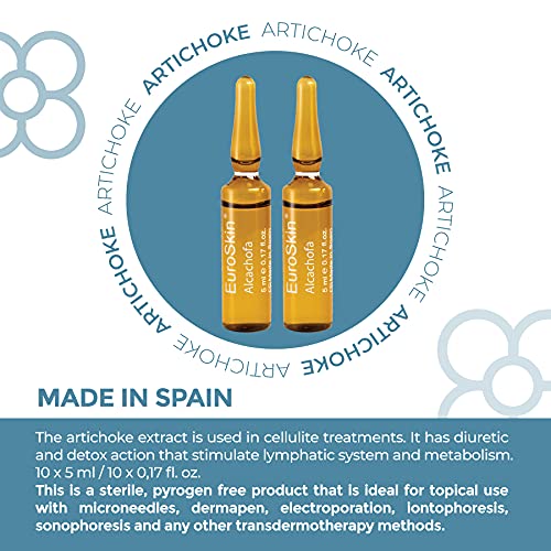 MEDIDERMIK ARTICHOKE. The artichoke extract is used in cellulite treatments. Aestheticians' favorite liquid ampoules. 20 x 5 ml / 20 x 0,17 fl. oz