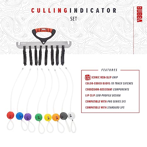 BUBBA Culling Set - Compatible Smart Fish Scales - Tournament Fishing Accessory to Track Catches